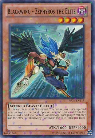 Blackwing Zephyros the Elite BP01 EN215 Starfoil Rare Unlimited Blackwing Zephyros the Elite BP01 EN215 Starfoil Rare Unlimited