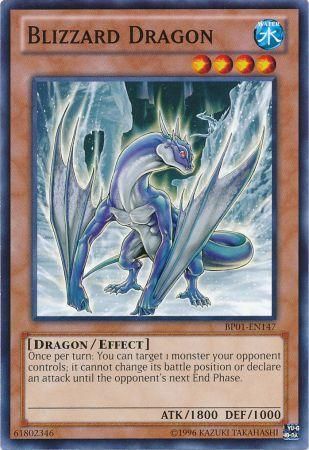 Blizzard Dragon BP01 EN147 Common Unlimited Blizzard Dragon BP01 EN147 Common Unlimited