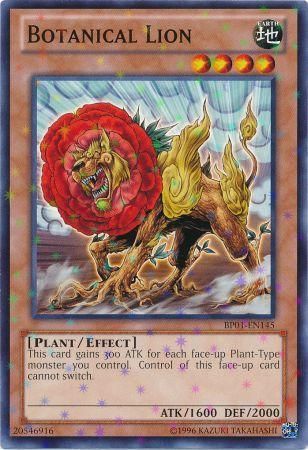 Botanical Lion BP01 EN145 Starfoil Rare Unlimited Botanical Lion BP01 EN145 Starfoil Rare Unlimited
