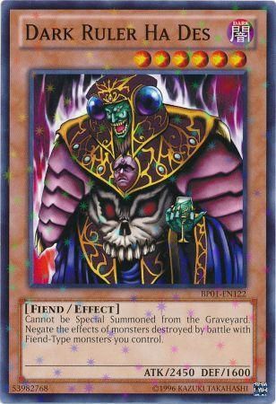 Dark Ruler Ha Des BP01 EN122 Starfoil Rare Unlimited Dark Ruler Ha Des BP01 EN122 Starfoil Rare Unlimited