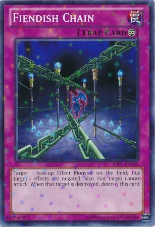 Fiendish Chain BP01 EN105 Starfoil Rare Unlimited Battle Pack Epic Dawn Unlimited Starfoil Singles Fiendish Chain BP01 EN105 Starfoil Rare Unlimited Battle Pack Epic Dawn Unlimited Starfoil Singles