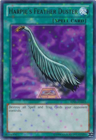 Harpie s Feather Duster BP01 EN035 Starfoil Rare Unlimited Harpie s Feather Duster BP01 EN035 Starfoil Rare Unlimited