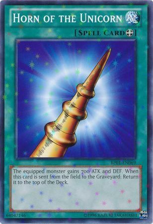 Horn of the Unicorn BP01 EN069 Starfoil Rare Unlimited Horn of the Unicorn BP01 EN069 Starfoil Rare Unlimited