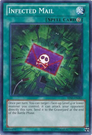 Infected Mail BP01 EN085 Common Unlimited Battle Pack Epic Dawn Unlimited Singles Infected Mail BP01 EN085 Common Unlimited Battle Pack Epic Dawn Unlimited Singles