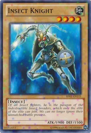 Insect Knight BP01 EN115 Starfoil Rare Unlimited Insect Knight BP01 EN115 Starfoil Rare Unlimited