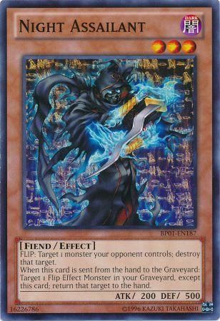 Night Assailant BP01 EN187 Common Unlimited Night Assailant BP01 EN187 Common Unlimited