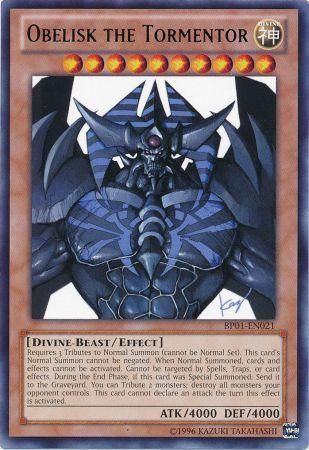 Obelisk the Tormentor BP01 EN021 Rare Unlimited Obelisk the Tormentor BP01 EN021 Rare Unlimited