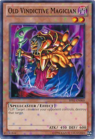Old Vindictive Magician BP01 EN060 Starfoil Rare Unlimited Old Vindictive Magician BP01 EN060 Starfoil Rare Unlimited