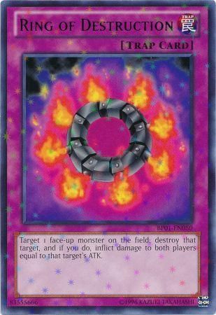 Ring of Destruction BP01 EN050 Starfoil Rare Unlimited Ring of Destruction BP01 EN050 Starfoil Rare Unlimited