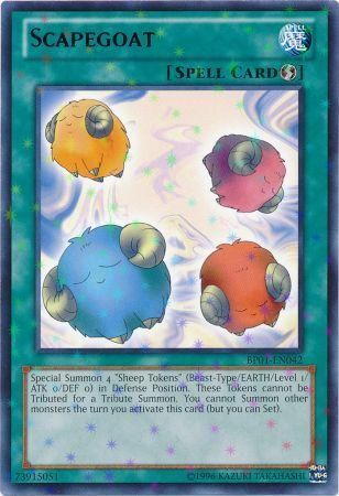Scapegoat BP01 EN042 Starfoil Rare Unlimited Scapegoat BP01 EN042 Starfoil Rare Unlimited