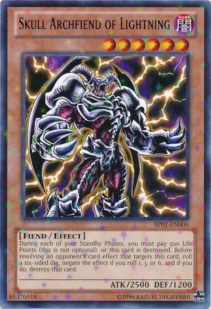Skull Archfiend of Lightning BP01 EN006 Starfoil Rare Unlimited Skull Archfiend of Lightning BP01 EN006 Starfoil Rare Unlimited
