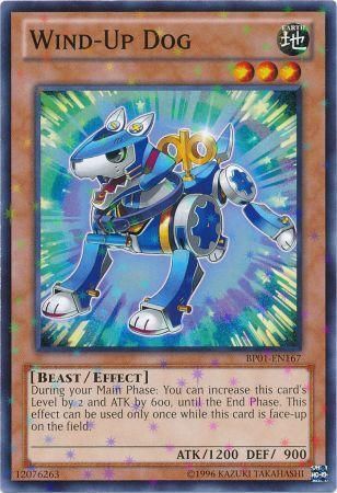 Wind Up Dog BP01 EN167 Starfoil Rare Unlimited Wind Up Dog BP01 EN167 Starfoil Rare Unlimited