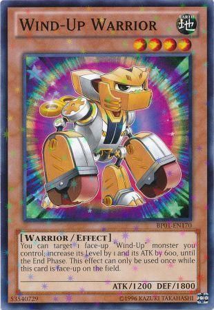 Wind Up Warrior BP01 EN170 Starfoil Rare Unlimited Wind Up Warrior BP01 EN170 Starfoil Rare Unlimited