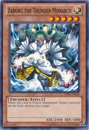 Zaborg the Thunder Monarch BP01 EN132 Common Unlimited Battle Pack Epic Dawn Unlimited Singles Zaborg the Thunder Monarch BP01 EN132 Common Unlimited Battle Pack Epic Dawn Unlimited Singles