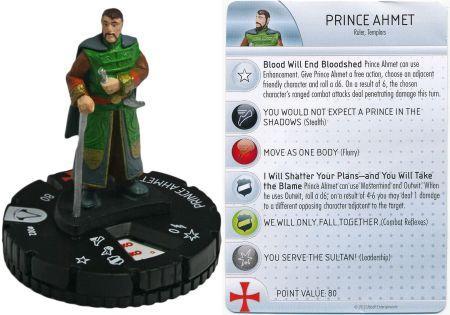 Prince Ahmet 002 Assassin s Creed Revelations Heroclix Assassin s Creed Revelations Singles Prince Ahmet 002 Assassin s Creed Revelations Heroclix Assassin s Creed Revelations Singles