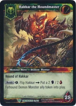 Hakkar the Houndmaster Timewalkers 22 30 Epic Box Foil World of Warcraft Promo Singles Hakkar the Houndmaster Timewalkers 22 30 Epic Box Foil World of Warcraft Promo Singles