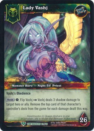 Lady Vashj Timewalkers 24 30 Epic Box Foil World of Warcraft Promo Singles Lady Vashj Timewalkers 24 30 Epic Box Foil World of Warcraft Promo Singles