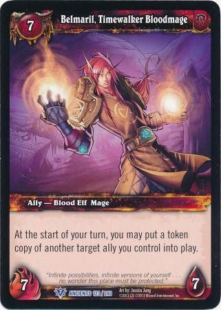 Belmaril Timewalker Bloodmage 123 240 Rare WoW War of the Ancients Belmaril Timewalker Bloodmage 123 240 Rare WoW War of the Ancients