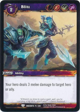 Blitz 71 240 Common WoW War of the Ancients Blitz 71 240 Common WoW War of the Ancients