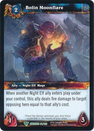 Bolin Moonflare 84 240 Uncommon WoW War of the Ancients Bolin Moonflare 84 240 Uncommon WoW War of the Ancients