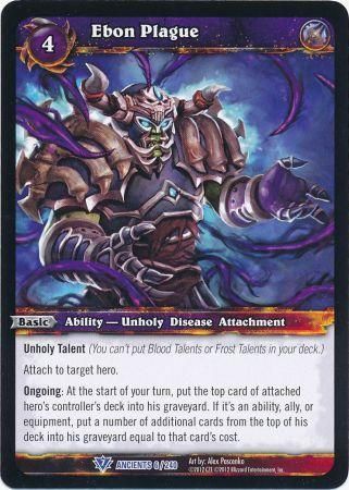 Ebon Plague 6 240 Rare WoW War of the Ancients Ebon Plague 6 240 Rare WoW War of the Ancients
