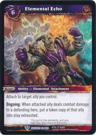 Elemental Echo 50 240 Rare WoW War of the Ancients Elemental Echo 50 240 Rare WoW War of the Ancients