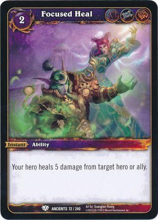 Focused Heal 72 240 Common WoW War of the Ancients Focused Heal 72 240 Common WoW War of the Ancients