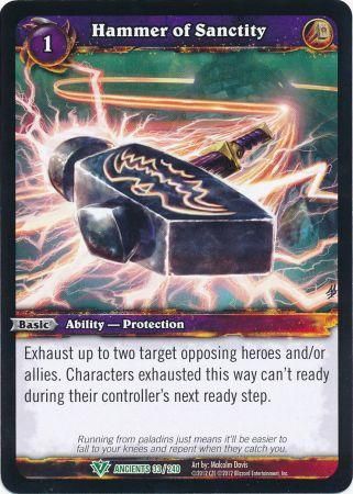 Hammer of Sanctity 33 240 Uncommon WoW War of the Ancients Hammer of Sanctity 33 240 Uncommon WoW War of the Ancients