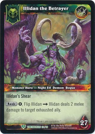 Illidan the Betrayer Timewalkers 23 30 Uncommon 2012 AH Art WoW War of the Ancients Illidan the Betrayer Timewalkers 23 30 Uncommon 2012 AH Art WoW War of the Ancients
