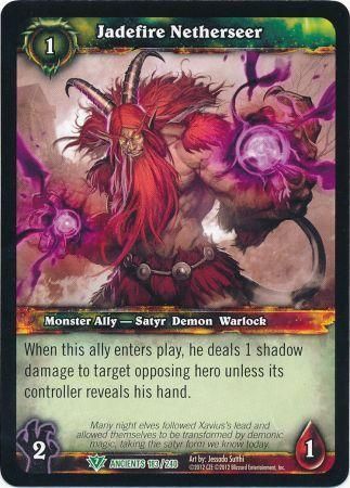 Jadefire Netherseer 183 240 Uncommon WoW War of the Ancients Jadefire Netherseer 183 240 Uncommon WoW War of the Ancients