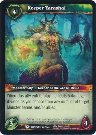 Keeper Yarashal 186 240 Common WoW War of the Ancients Keeper Yarashal 186 240 Common WoW War of the Ancients