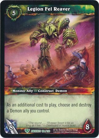 Legion Fel Reaver 188 240 Uncommon Legion Fel Reaver 188 240 Uncommon