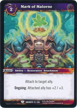 Mark of Malorne 13 240 Common WoW War of the Ancients Mark of Malorne 13 240 Common WoW War of the Ancients