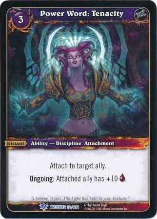 Power Word Tenacity 39 240 Rare Power Word Tenacity 39 240 Rare