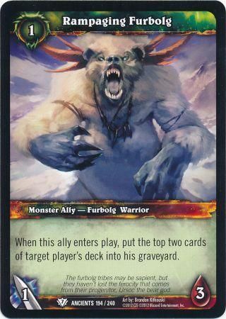 Rampaging Furbolg 194 240 Common WoW War of the Ancients Rampaging Furbolg 194 240 Common WoW War of the Ancients