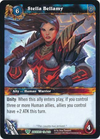 Stella Bellamy 110 240 Uncommon WoW War of the Ancients Stella Bellamy 110 240 Uncommon WoW War of the Ancients