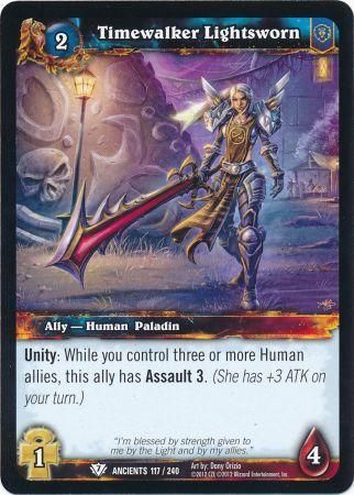 Timewalker Lightsworn 117 240 Common Timewalker Lightsworn 117 240 Common