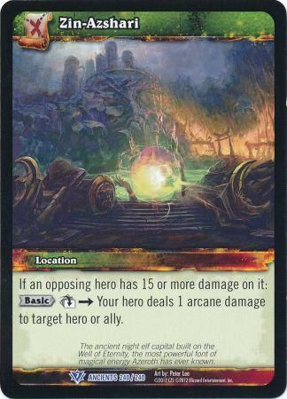 Zin Azshari 240 240 Rare WoW War of the Ancients Zin Azshari 240 240 Rare WoW War of the Ancients
