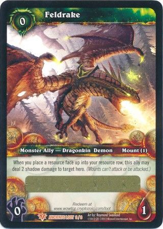 Feldrake Ancients Loot 3 3 Unscratched Loot Card All Unscratched WoW Loot Cards Feldrake Ancients Loot 3 3 Unscratched Loot Card All Unscratched WoW Loot Cards