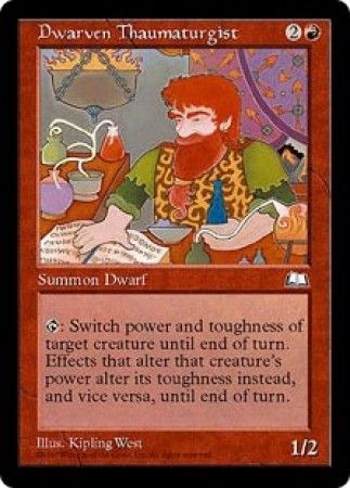 Dwarven Thaumaturgist Weatherlight Singles Dwarven Thaumaturgist Weatherlight Singles