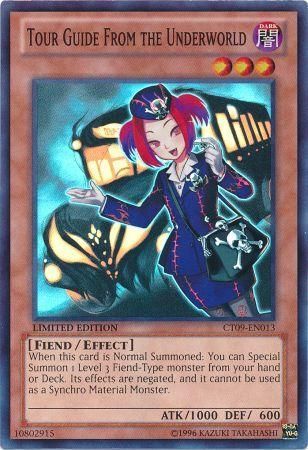 DUOV Tour Guide from the Underworld Oversized YuGiOh Card 