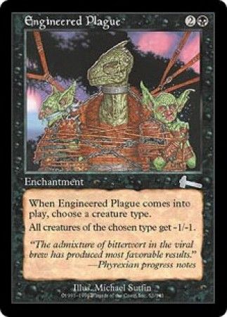 Engineered Plague Urza s Legacy Singles Engineered Plague Urza s Legacy Singles