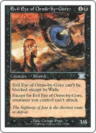 Evil Eye of Orms by Gore MTG 6th Edition Classic Magic Cards Singles Evil Eye of Orms by Gore MTG 6th Edition Classic Magic Cards Singles