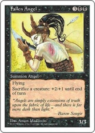 Fallen Angel MTG 5th Edition Magic Cards Singles Fallen Angel MTG 5th Edition Magic Cards Singles