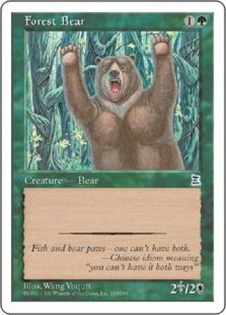 Forest Bear Forest Bear
