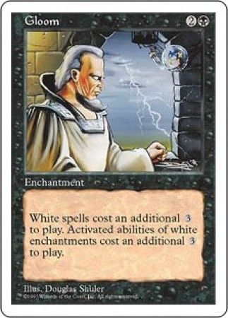 Gloom MTG 5th Edition Magic Cards Singles Gloom MTG 5th Edition Magic Cards Singles