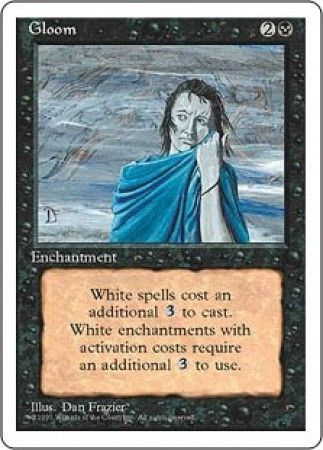 Gloom MTG 4th Edition Magic Cards Singles Gloom MTG 4th Edition Magic Cards Singles