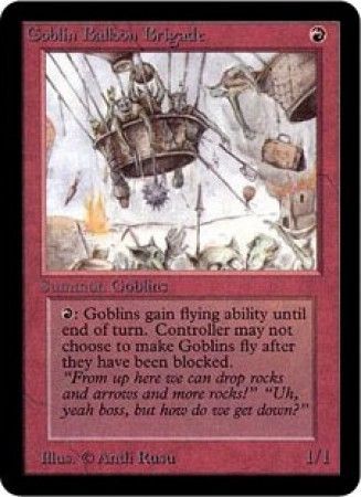Goblin Balloon Brigade Alpha Magic Cards Singles Goblin Balloon Brigade Alpha Magic Cards Singles
