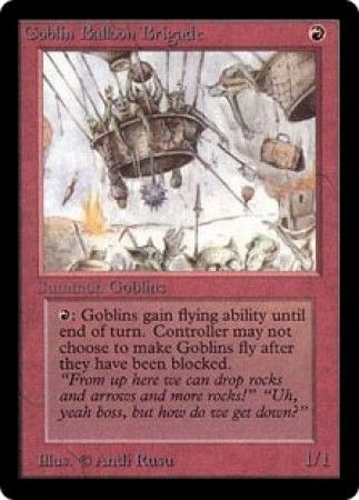Goblin Balloon Brigade Beta Magic Cards Singles Goblin Balloon Brigade Beta Magic Cards Singles