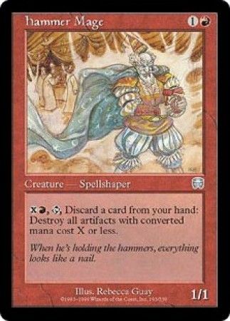 Hammer Mage Mercadian Masques Singles Hammer Mage Mercadian Masques Singles